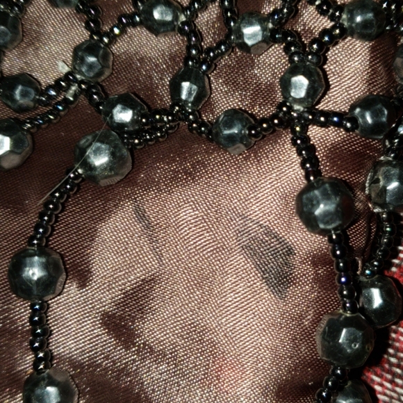 Small Formal Beaded Evening Bag - Picture 4 of 5